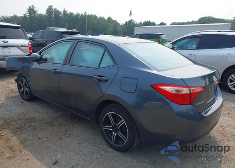 2019 Toyota Corolla Le из США, поврежденный, VIN 2T1BURHE2KC130422